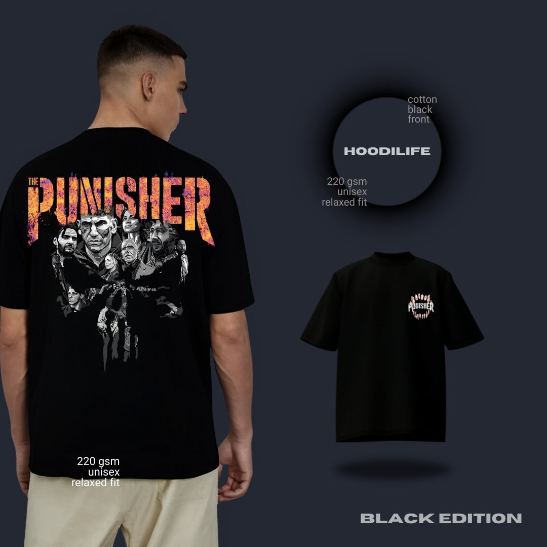 THE PUNISHER -BLACK